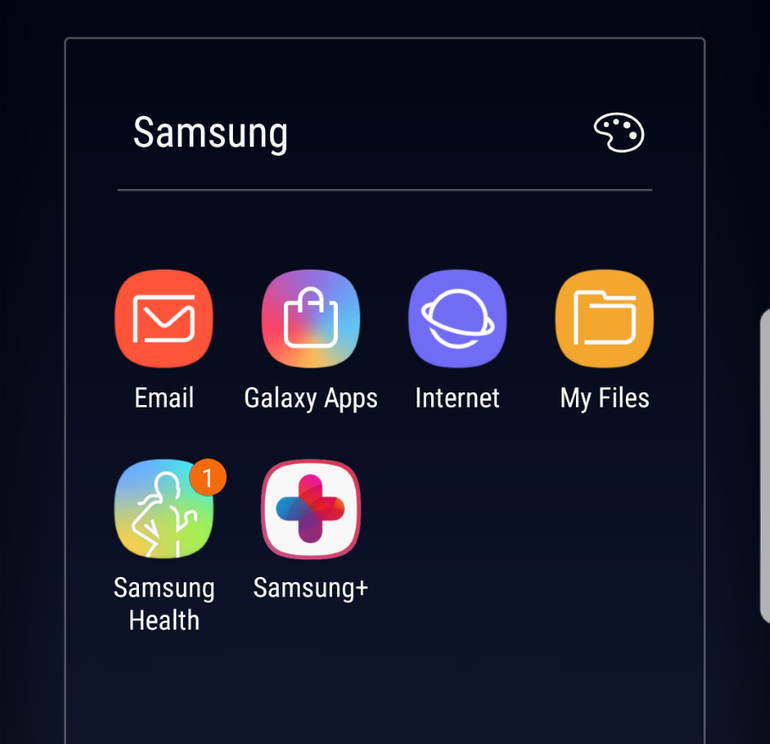 Samsung galaxy apps gear